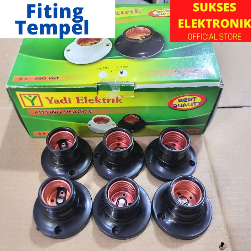 Fiting Lampu / Rumah Lampu Tempel Plafon