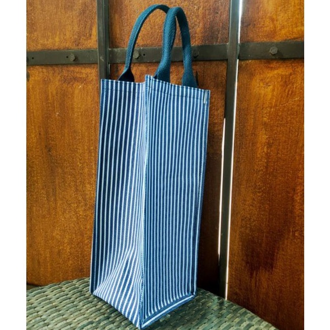 TAS BOTOL 2 LTR SALUR NAVY TAS JINJING BOTOL