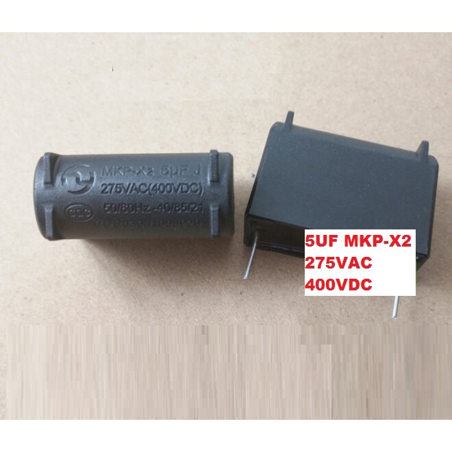 Original Quality 5UF MKP X2 MKP-X2 275VAC 400VDC 5uF 275V 400V Induction Cooker Capacitor Mantabb