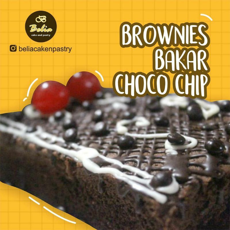 

Belia - Brownies Bakar - Choco Chip