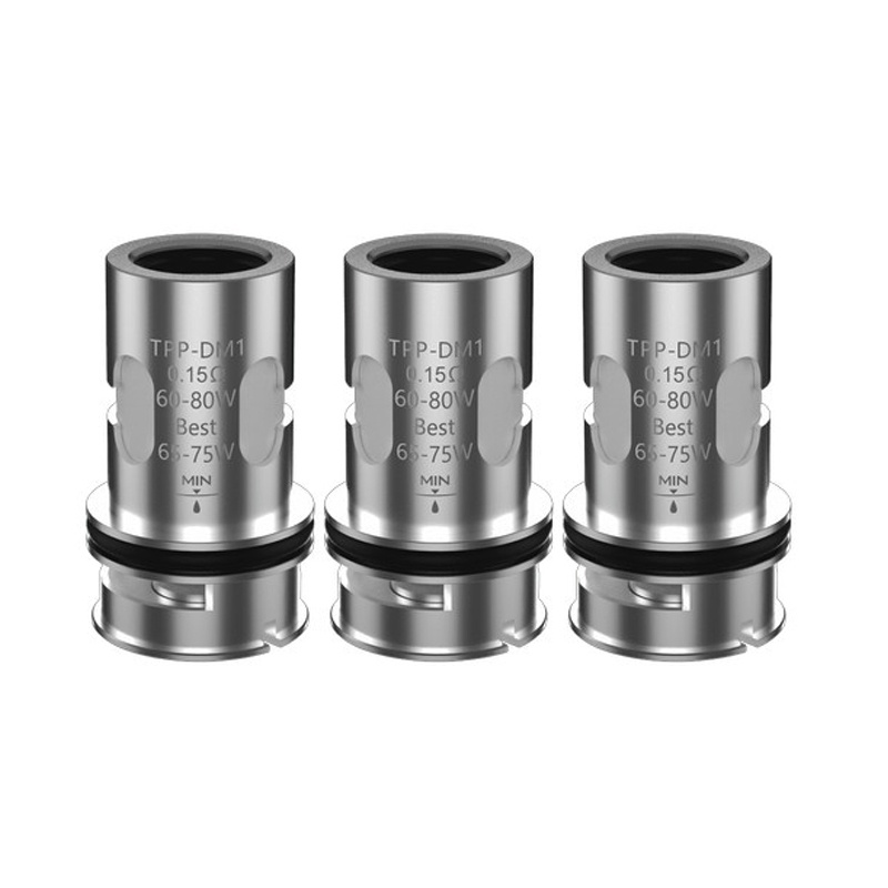 Voopoo TPP-DM1 0.15 Ohm Coil Head PACK 3 PCS  [ vape / rokok elektrik ]