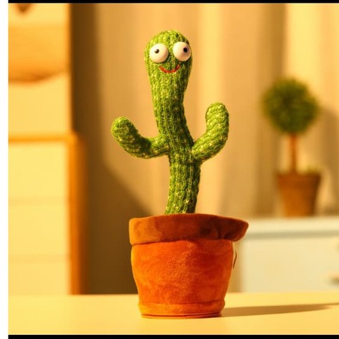 READY TALKING CACTUS  MAINAN BONEKA KAKTUS DANCING