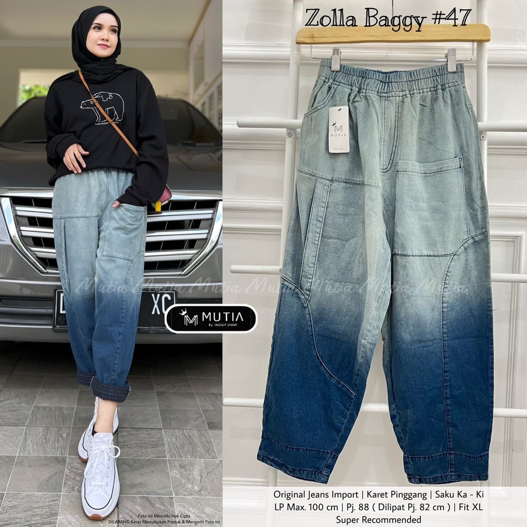 ZOLLA BAGGY / MUTIA