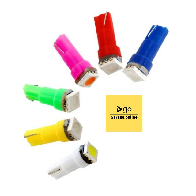 LED T5 Speedometer Lampu Spedometer COB Lampu Mobil Motor 12v arus DC variasi PLAT MOTOR
