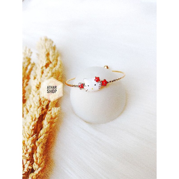 meilyn gelang anak hellokitty kuda poni unicorn perhiasan lapis emas 18k