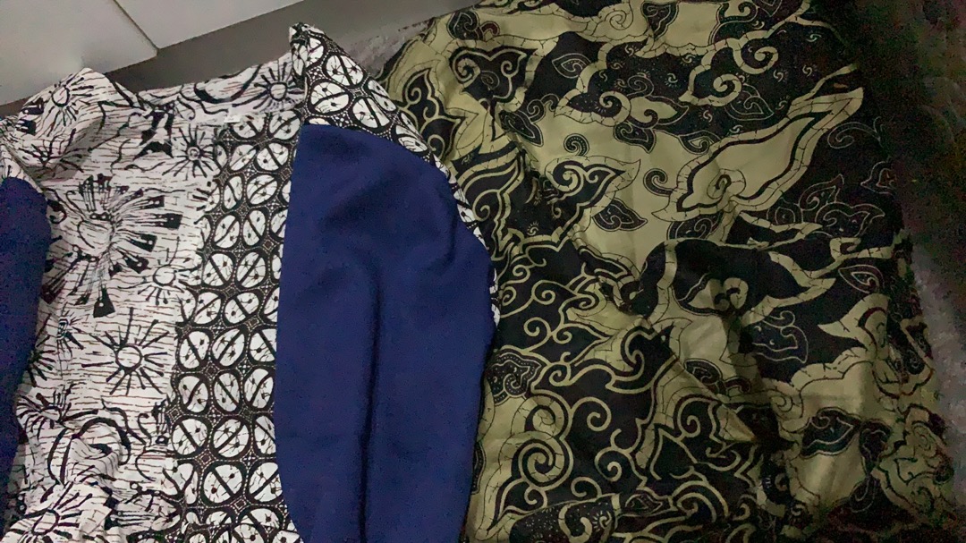 Atasan Batik Dolby Dolbi Dobby Doby Tenun Sutra Tulis Halus Katun Atbm Baron ,sarombit Atasan
