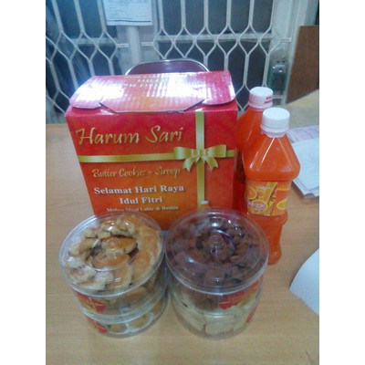 

paket kue sirup +kue