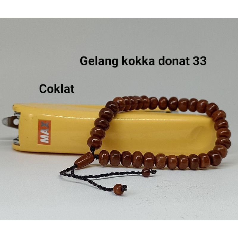 gelang &amp; tasbih kaokkah kaukkah / motif donat 33 butir