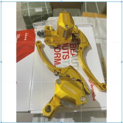 master rem tabung aquarium Brembo full cnc (master rem atas Brembo tabung aquarium) 1 set kiri&Kanan