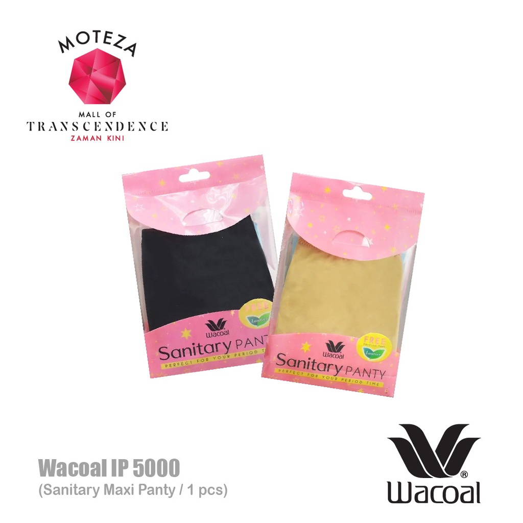 Celana Dalam Menstruasi Haid - Wacoal Sanitary Maxi Panty IP 5000R1