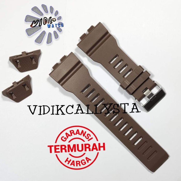 STRAP TALI JAM TANGAN KARET CASIO GBA800 BGA GBA 800 GBA-800 ORI OEM