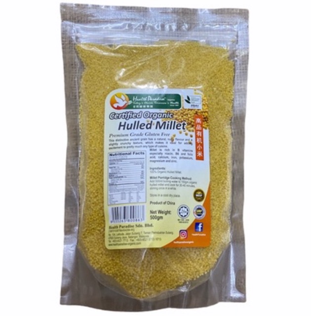 Health Paradise Hulled Millet 500g