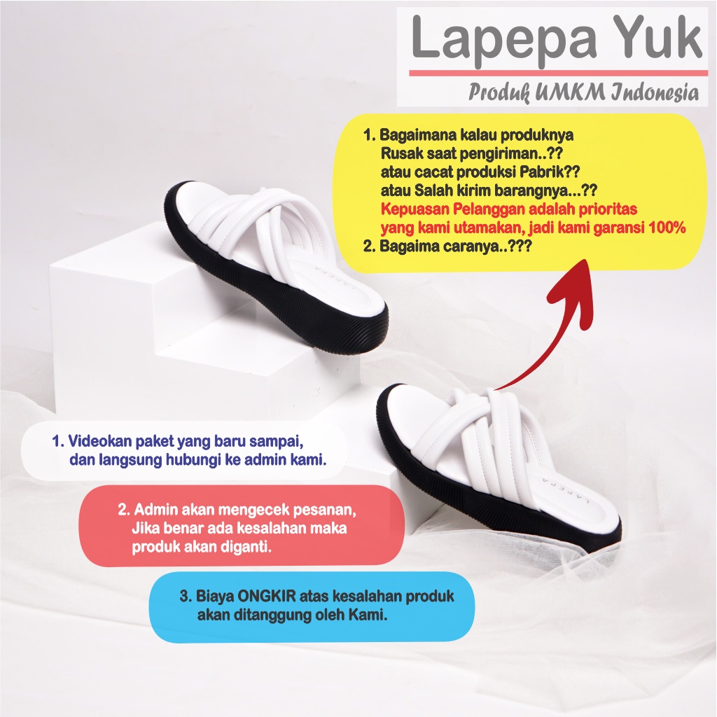 LAPEPA YUK - Sandal Platform Anak Perempuan Usia 2 sampai 10 Tahun TARA KIDS Sendal Anak cewek Wedges Wanita Empuk Model Silang Warna BLACK Hitam Strap Lucu Cantik cewe Slop Usia Umur 3 4 5 6 7 8 9 thn Tahun Premium Ori Original Mall Official Store