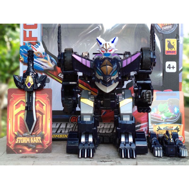 MONKART WARFRAME GIGAROID HITAM BESAR TANPA PEDANG( STOCK TERBARU)