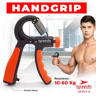 SPEEDS Adjustable Handgrip Alat Bantu Fitness Melatih Otot lengan Portable Grip Strengthener  011-3