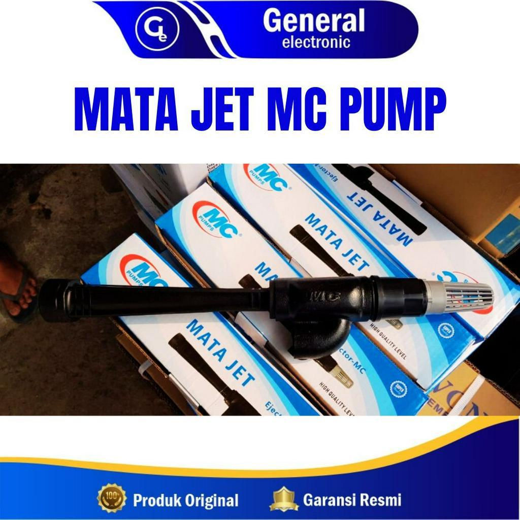 Mata Jet Panjang Merk MC PUMP / Ejector Pompa Air Include foot klep