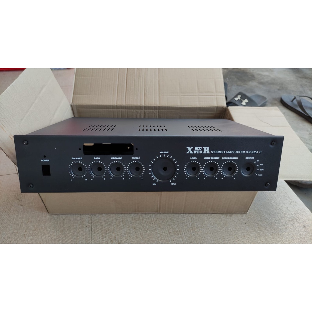 box power amplifier XR 0251/0205 plus usb