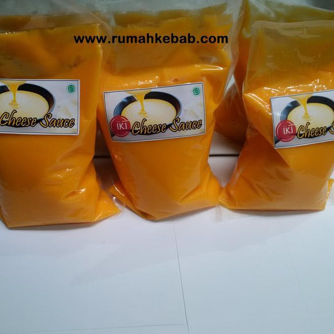 

PROMO ENAK Saus Keju Kemasan Pouch 1kg cheese Saos Keju 1000 gram Terlaris