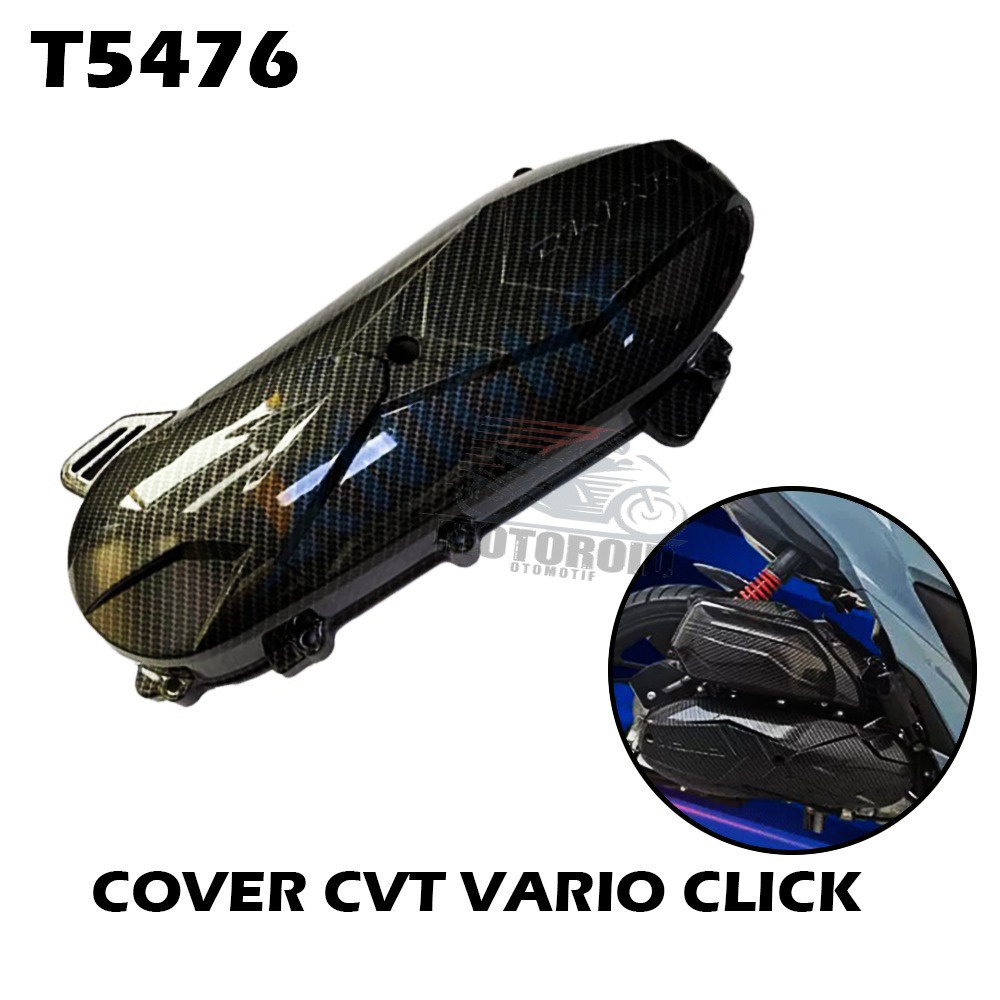 Cover Cvt Karbon Honda Vario New 125 150 Carbon Click 150 2018