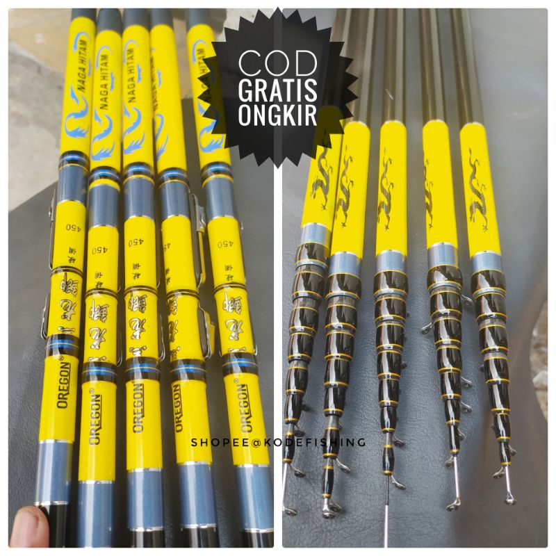 JORAN /TEGEK OREGON NAGA HITAM360-540 CARBON RING/KOLONG