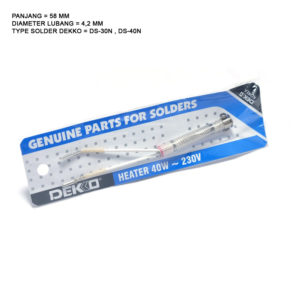 Elemen Solder Dekko 40 Watt