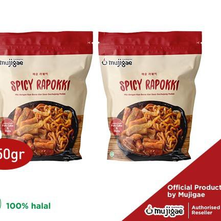 

♦ PAKET ISI 2 - Mujigae Spicy Rapokki / Ramen Topokki (350gr) / Tteokbokki instan / Mie Instan Korea