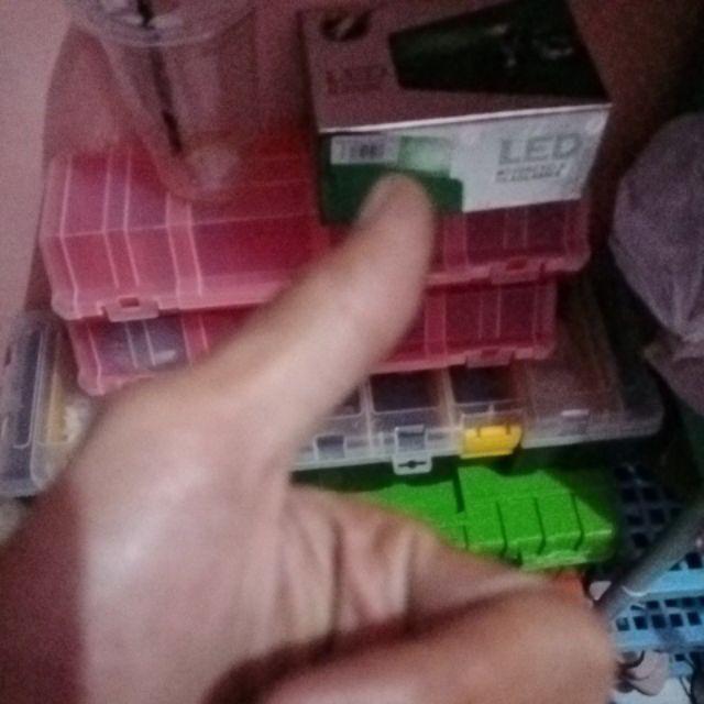 Krisbow Kotak Perkakas Plastik 31 Cm 2 Pcs   Tool Box