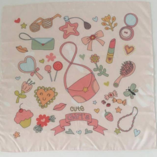 Hijab printing / Jilbab Printing Anak lucu