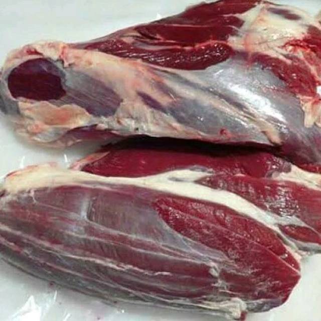 

Daging sapi segar bagian sengkel