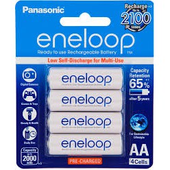 BATTERY Panasonic Eneloop. RECHARGEABLE BATTERY