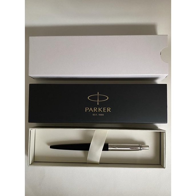 

PROMO Pulpen Parker New Jotter Bond street Black ( Hitam ) CT( Klip silver )/PULPEN GEL/PULPEN LUCU/PULPEN 1 PACK/PENSIL WARNA/PENSIL 2B/PENGHAPUS JOYKO/PENGHAPUS LUCU/RAUTAN PENSIL PUTAR/RAUTAN ELEKTRIK/SPIDOL WARNA/SPIDOL PERMANEN/SPIDOL