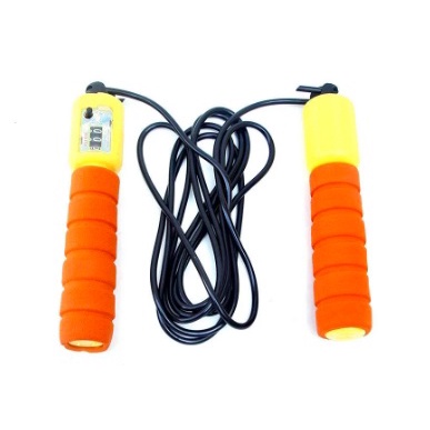 Skipping Rope Alat Olahraga Tali Fitness Aksesories Counter Hitung Gym / Tali Lompat Skipping / Jump Rope Jump Rope with Counter / Skipping Rope / Tali Skipping / Tali Lompat Tali Dengan Penghitung Otomatis