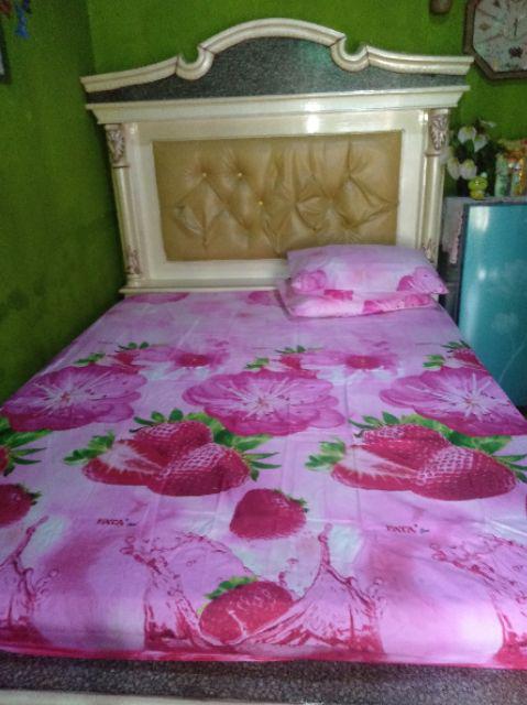 Bed Cover Flat Fata Signature Minimalis Edition / Bedcover Set / Bedcover Fata / Uk. 180x200