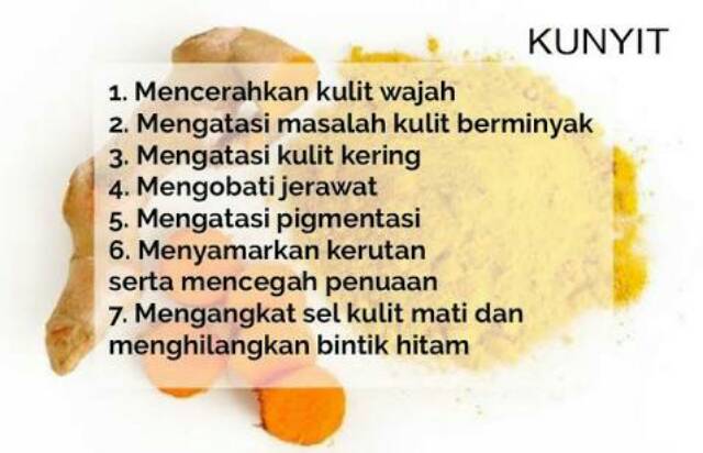 Masker Kunyit Anik Perawatan Kulit Wajah Berminyak Dan Jerawat Masker Alami Indonesia