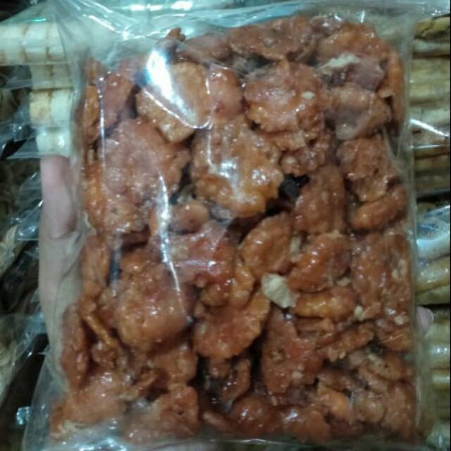 

Emping Pedas Manis Kiloan 250gr - Emping Mini Pedas Manis Kiloan 250gr