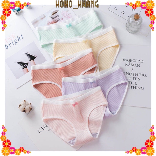 HOHO_HWANG (C-3) CD imut fashion Undies Celana Dalam Wanita Polos high quality katunimport CD sexy