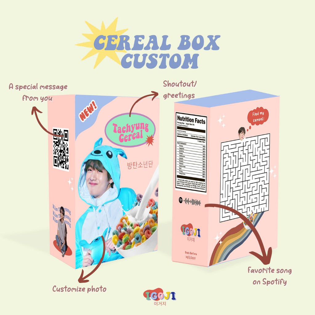CEREAL BOX CUSTOM