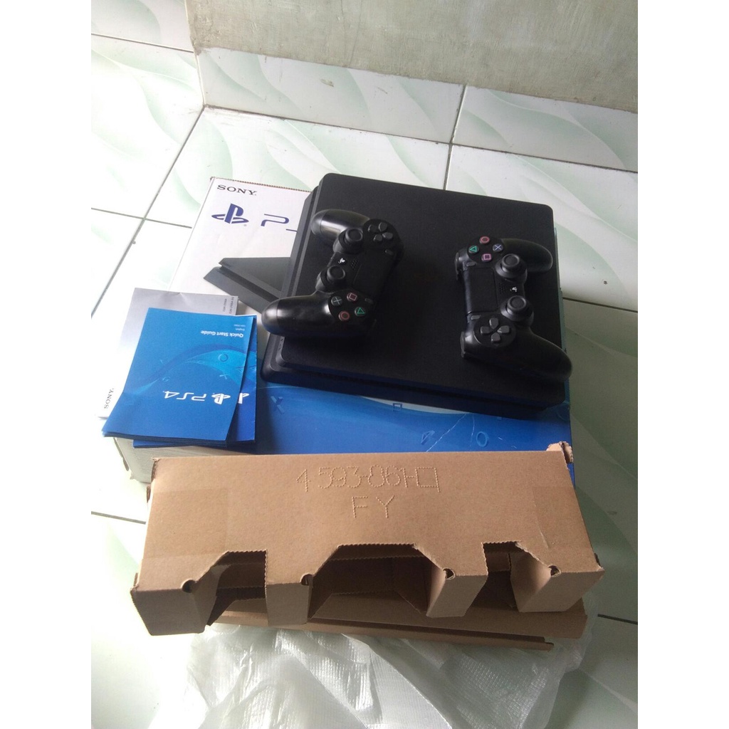 PS4 Slim 500 gb seri 21 hen 6.72 Paling Stabil  PS 4 Playstation fullgame