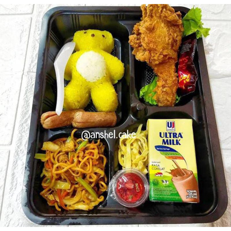 

Bento Karakter - Nasi Bento - nasi ayam - nasi paket - nasi box