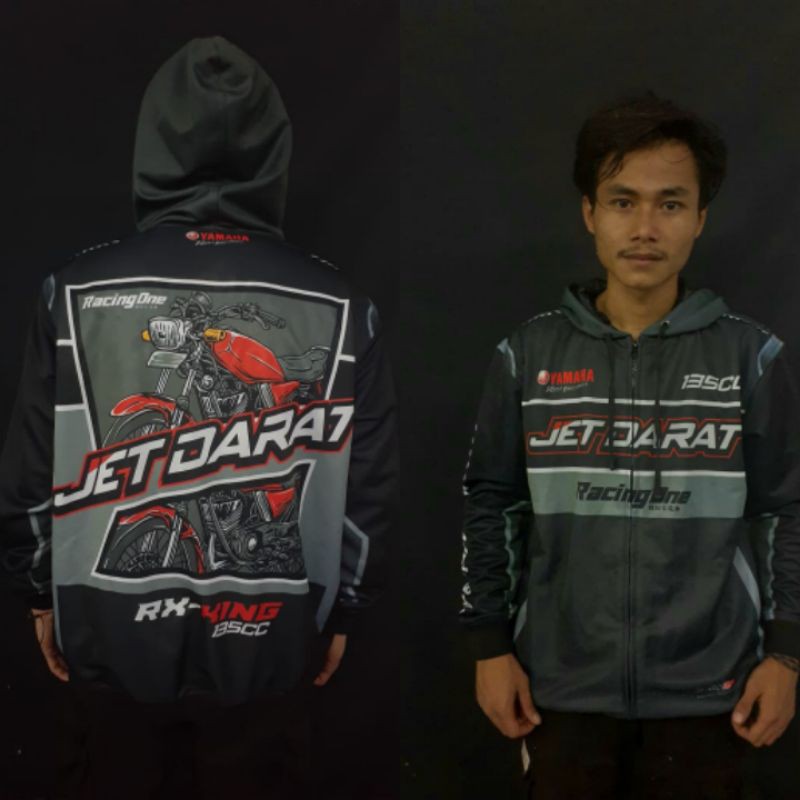 (COD) JAKET RX-KING JAKET JET DARAT 135CC ORIGINAL