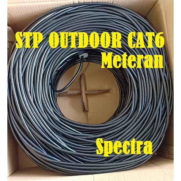 Kabel LAN STP OUTDOOR Cat6 FTP Spectra Meteran