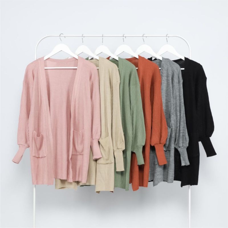 vahayya homewear cardigan rajut by vahayya