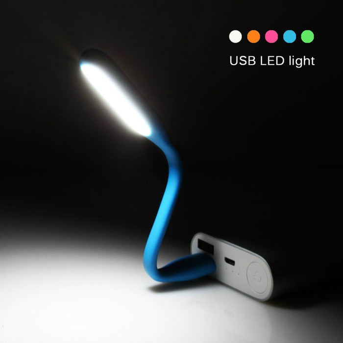 LAMPU LED USB PORTABLE / Lampu Sikat Gigi emergency lamps light portable belajar baca laptop powerbank
