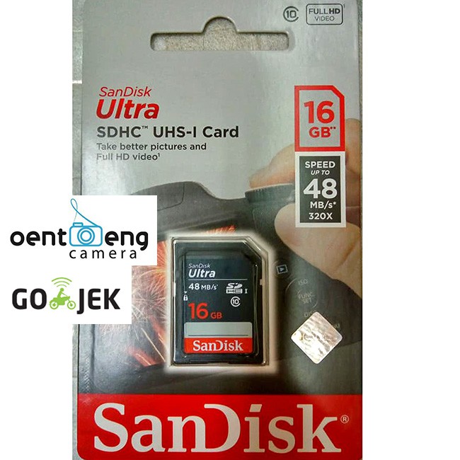 new memory sandisk 16gb 48mbs