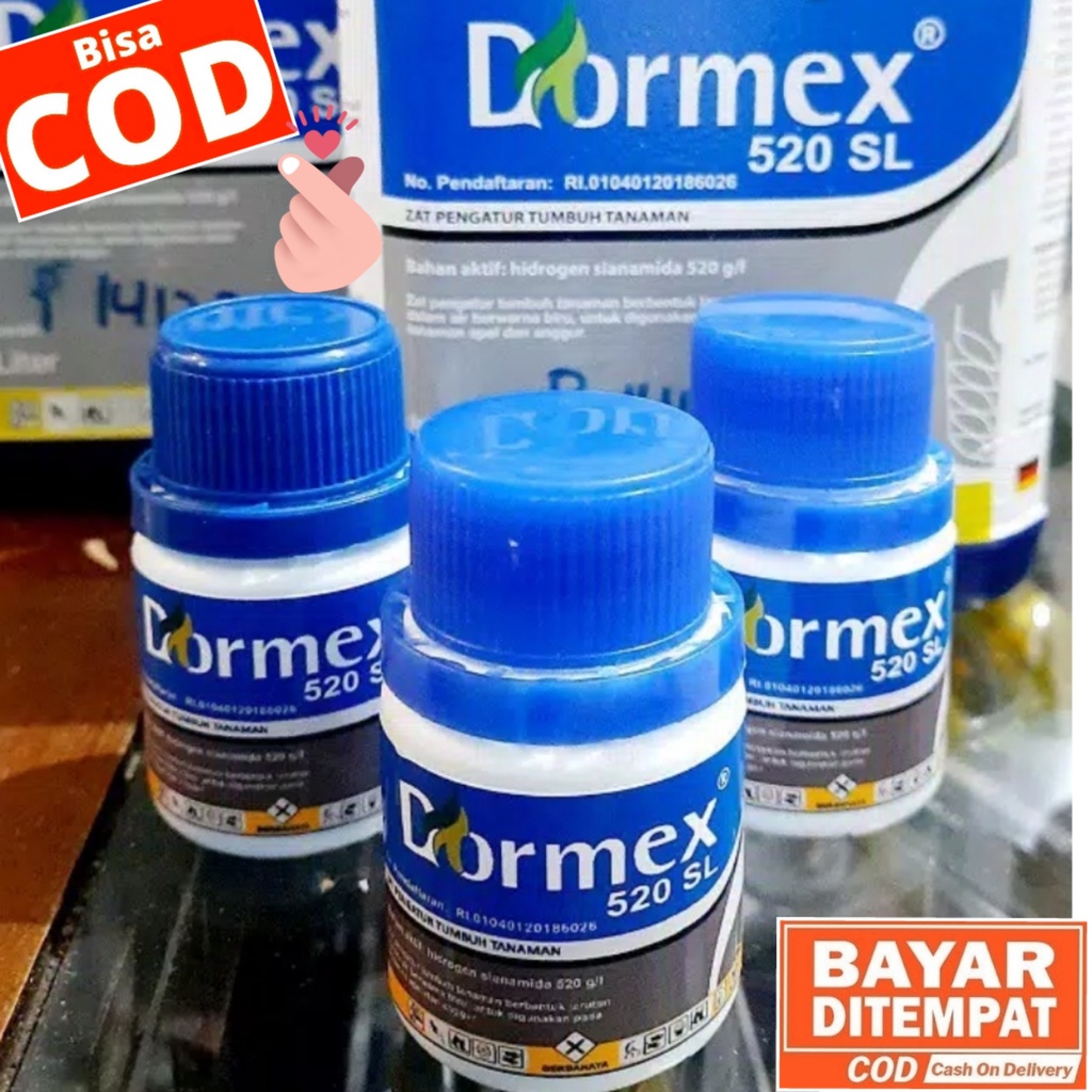 DORMEX PENUMBUH TUNAS ANGGUR, APEL. DORMEX ORIGINAL HIDROGEN SIANAMIDA 520SL