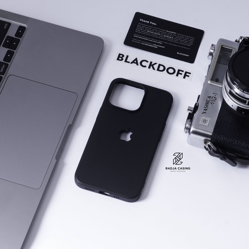 BLACKDOFF CASE IPHONE 13/13 MINI 13 PRO/13 PROMAX ORIGINAL BLACKDOFF PREMIUM SLIM CASE LOGO CUTTING