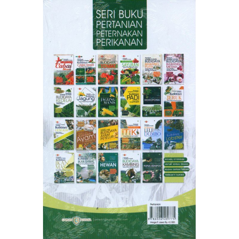 BUKU AGRIBISNIS PANDUAN LENGKAP DAN PRAKTIS BUDIDAYA JAGUNG YANG PALING MENGUNTUNGKAN