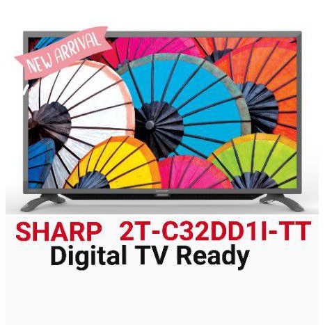 PROMO SHARP LED TV DIGITAL 32INCH 2T-C32DD1I-TT