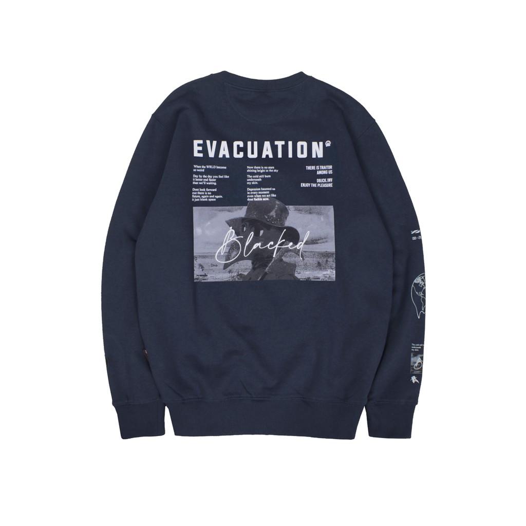 Dobujack Sweater Evacuation Navy Crewneck