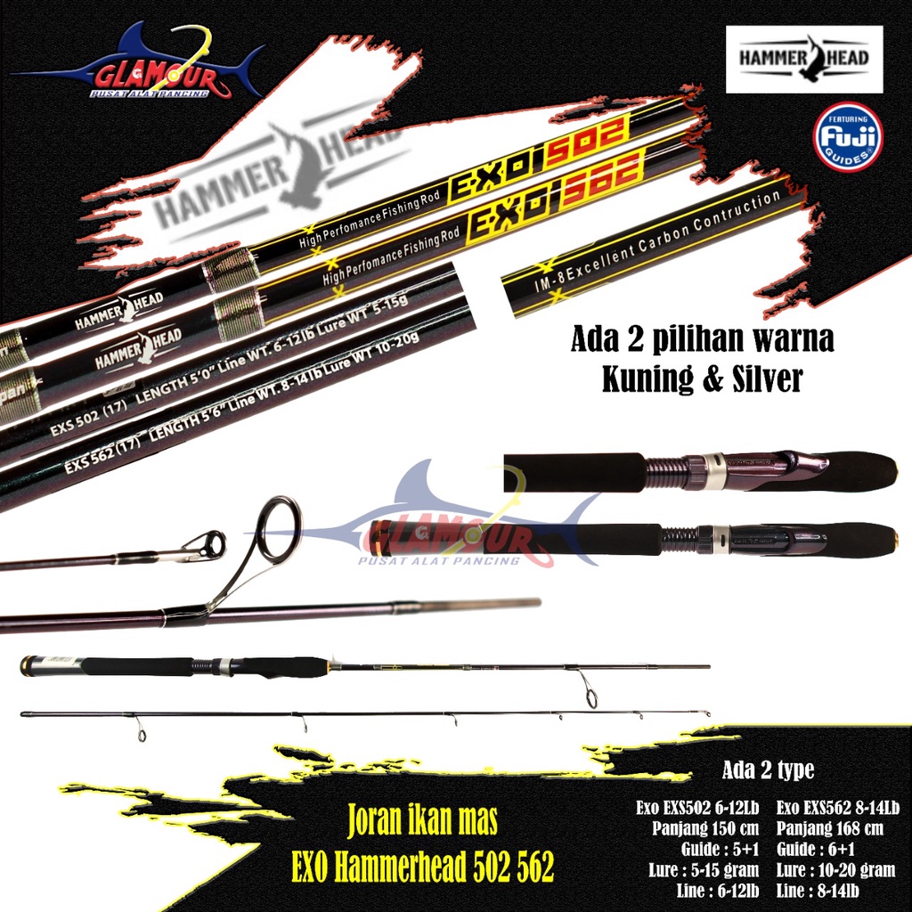 STICK EXO HAMMERHEAD 502 / 562 / JORAN PANCING EXO HAMMERHEAD 502/562